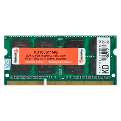 Memoria RAM Keepdata 4GB DDR3L 1600MT/s para Notebook - KD16LS11/4G