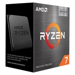 Procesador AMD Ryzen 7-5800X3D Socket AM4 8 Core 16 Threads 3.4GHz y 4.5GHz Turbo Cache 100MB