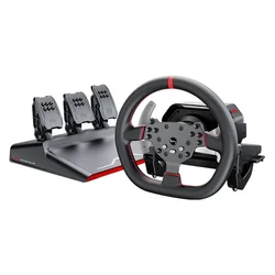Volante y Pedal PXN V10 Pro para PC / PS4 / Xbox One / Xbox Series - Negro