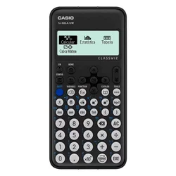 Calculadora Científica Casio FX-82LACW 12 Dígitos - Negro