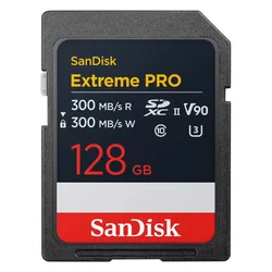 Tarjeta de Memoria SD SanDisk Extreme PRO 128GB 300Mbs - SDSDXDM-128G-GN4IN
