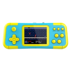 Consola Portátil Gamepad A12 666 Juegos - Amarillo Azul