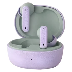Auriculares Satellite AE-6237 Wireless - Lilás y Gris