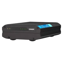 Servidor NAS Storage QNAP TS-I410X-8G-US Intel Atom x6425E 4 Baias - Negro
