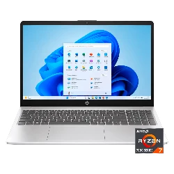 Notebook HP 15 AMD Ryzen 7-7730U 16GB RAM 512GB SSD Pantalla 15.6" Full HD Touch Windows 11 Inglés Plateado - 15-FC0235DX