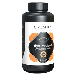 Resina Creality High Precision UV Curable 1Kg para Impresora 3D - Naranja