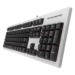 Teclado Aigo V600 - Plateado (Silent Desing)