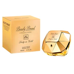 Perfume Beauty Brand 042 Lady Million In Gold Eau de Parfum Femenino 80ml