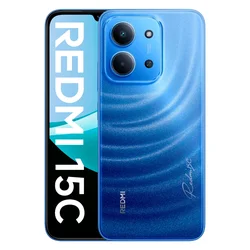 Smartphone Xiaomi Redmi 15C Global 128GB 4GB RAM Dual SIM NFC Pantalla 6.9" - Azul (Parlante Slim) (Sellado Pequeño)