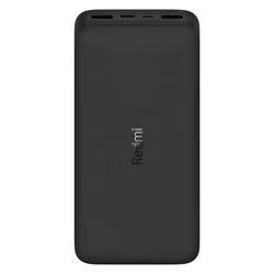 Cargador Portátil Xiaomi Mi PB200LZM 20000mAh + Cable - Negro