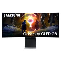 Monitor Gamer Samsung LS34DG856SNXZA 34" Oled WQHD Curved 175Hz - Negro