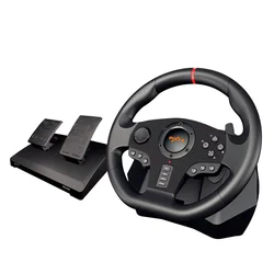 Volante y Pedal V900 para PC / PS3 / PS4 / Xbox One / Xbox Series / Switch - Negro