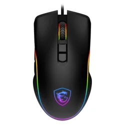 Mouse Gamer MSI Forge GM300 RGB 7200DPI USB - Negro