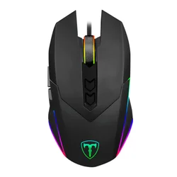 Mouse Gamer T-Dagger Lieuntenant T-TGM301 RGB 8000 DPI USB - Negro