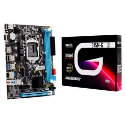 Placa Madre Goline B75M-G DDR3 Socket LGA 1155 Chipset Intel B75 Micro ATX - (1 Ano de Garantia)