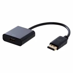 Cable Adaptador Conversor DisplayPort Macho para HDMI Hembra