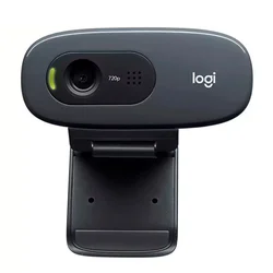 Webcam Logitech C270 HD 30 FPS Micrófono Integrado 960-000694 - Negro