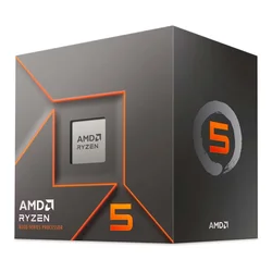 Procesador AMD Ryzen 5 8400F Socket AM5 6 Core 12 Threads 4.2GHz y 4.7GHz Turbo Cache 22MB
