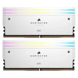 Memoria RAM Corsair Dominator Titanium RGB 64GB (2x32GB) DDR5 6000MHz - CMP64GX5M2B6000C30W