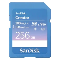 Tarjeta de Memoria SD SanDisk Creator 256GB 280Mbs - SDSDXEP-256G-GNCIS