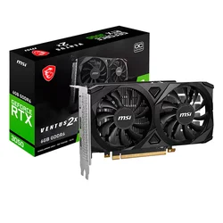 Placa de Video MSI Ventus 2X OC NVIDIA GeForce RTX 3050 6GB GDDR6 - 912-V812-016