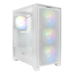 Gabinete Aigo darkFlash DRX70 Mesh - Blanco (4 Fans ARGB)