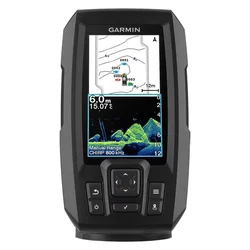 GPS Garmin Striker Vivid 4CV + Transdutor GT20 010-02550-01 para Pesca - Negro