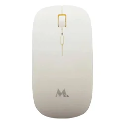 Mouse MTEK MW-4W350W Inalámbrico 1600 DPI - Blanco
