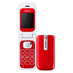 Celular Nokia Flip 2505 RM-307 Dual SIM Pantalla 1.8"- Vemelho