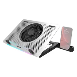 Cooler para Notebook darkFlash G200 Plus RGB - Plateado
