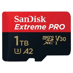 Tarjeta de Memoria Micro SD Sandisk Extreme Pro 1TB 200MBs - SDSQXCD-1T00-GN6MA