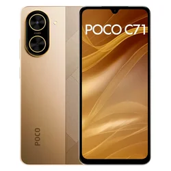 Smartphone Xiaomi Poco C71 Global 128GB 4GB RAM Dual SIM Pantalla 6.88" - Dorado