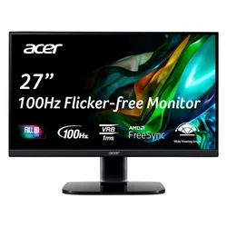 Monitor Acer KB272 27" Full HD HDMI VGA - Negro