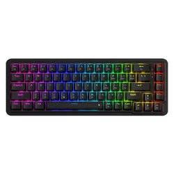 Teclado Gamer Redragon Nova K709 RGB Layout 65% - Negro