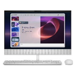 Desktop All In One Dell EC24260-7157WHT 23.8" Intel Core Ultra 7 1TB SSD 16GB RAM - Blanco