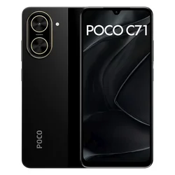 Smartphone Xiaomi Poco C71 Global 128GB 4GB RAM Dual SIM Pantalla 6.88" - Negro