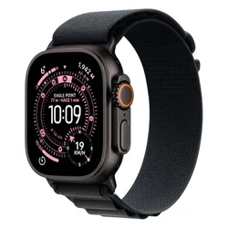 Apple Watch Ultra 3 MF0V4AF/A Celular + GPS Parlante Titanio Negro 49mm - Loop Alpine Negro