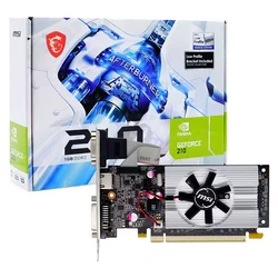 Placa de Video MSI N210-MD1G NVIDIA GeForce GT-210 1GB DDR3 - 912-V809