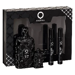 Kit Perfume Orientica Luxury Collection Amber Noir Eau de Parfum Femenino 80ml - 4 Unidades