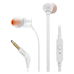 Auriculares JBL T110 con cable - Blanco
