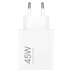 Cargador para Tomada Xiaomi Mi 45W Turbo Power MDY-17EF USB-A - Blanco