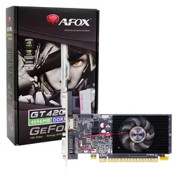 Placa de Video Afox NVIDIA GeForce GT 420 4GB DDR3 - AF420-4096D3L5