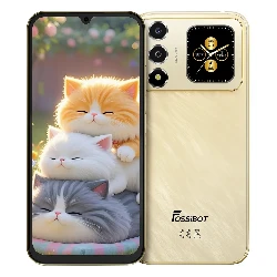 Smartphone FOSSiBOT S7 128GB 4GB RAM Dual SIM Pantalla 6.9" - Dorado