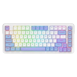 Teclado Gamer Redragon Ucal Max K673WBP RGB Inalámbrico - Blanco