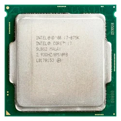 Procesador Intel Core i7-875K Pull OEM Socket LGA 1156 4 Core 8 Threads Cache 8MB