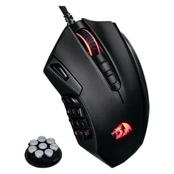 Mouse Gamer Redragon Azzinoth M921 RGB 12400 DPI USB - Negro