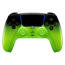Control Sony DualSense Hyperpop Remix Green para PS5 Wireless - Verde y Negro