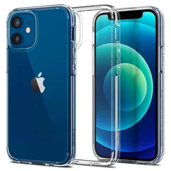 Funda Spigen ACS01542 para iPhone 12 Mini - Transparente