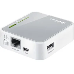 Router Portátil TP-Link TL-MR3020 WiFi 4G 300 Mbps - Blanco