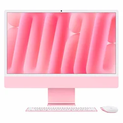 iMac Apple 2024 MWV43LL/A M4 16GB 256GB SSD Pantalla 24" 4.5K - Rosa